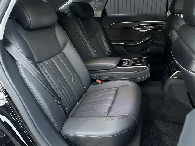 アウディ Ａ８ 60TFSIクワトロ 福島県 2019(令1)年 3.2万km ミトスブラックメタリック サンルーフ/Bang & Olufsen/エアサス/ACC/レーンキープ/ブラインドスポット/ヘッドアップディスプレイ/黒革シート/全席パワーシート/全席シートヒーター/前席ベンチレーション/純正ナビ/フルセグTV/360°カメラ/AppleCarPlay/LEDヘッドライト/ETC/前後ドライブレコーダー/コーナーセンサー/電動チルトステア/パワートランク/フットオープナー/パドルシフト/オートホールド/ソフトクローズドア/純正20インチAW/取扱説明書/保証書/スペアキー