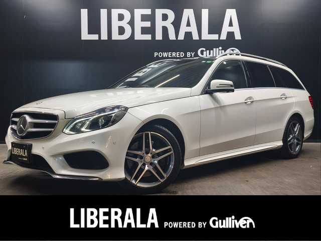 メルセデス・ベンツ Ｅ３５０ ブルーテックワゴンアバンギャルド 群馬県 2014(平26)年 2.2万km 白 レーダーセーフティパッケージ/パノラミックスライディングルーフ/黒革シート/シートヒーター/ワンオーナー/パワーバックドア/LEDヘッドライト/全方位カメラ/Bluetooth/ETC/スマートキー