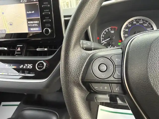 トヨタ カローラツーリング ハイブリッド G－X プラス 香川県 2021(令3)年 9.4万km ホワイトパールクリスタルシャイン ワンオーナー/ディスプレイオーディオナビ/フルセグ/バックカメラ/セーフティセンス/レーダークルーズ/オートハイビーム/レーンキープ/LEDヘッドライト/スマートキー/ビルトインETC