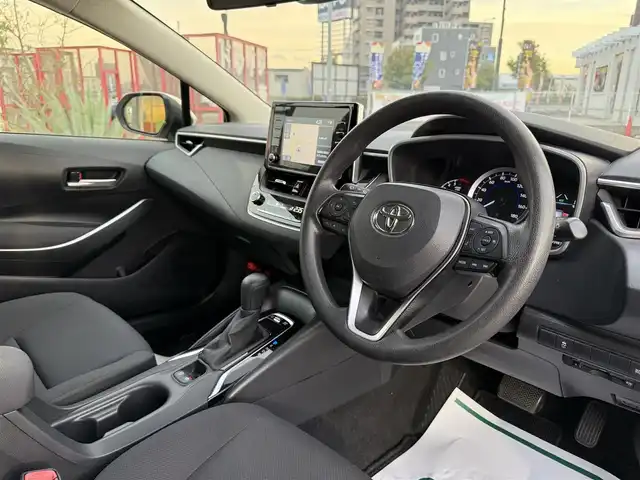 トヨタ カローラツーリング ハイブリッド G－X プラス 香川県 2021(令3)年 9.4万km ホワイトパールクリスタルシャイン ワンオーナー/ディスプレイオーディオナビ/フルセグ/バックカメラ/セーフティセンス/レーダークルーズ/オートハイビーム/レーンキープ/LEDヘッドライト/スマートキー/ビルトインETC