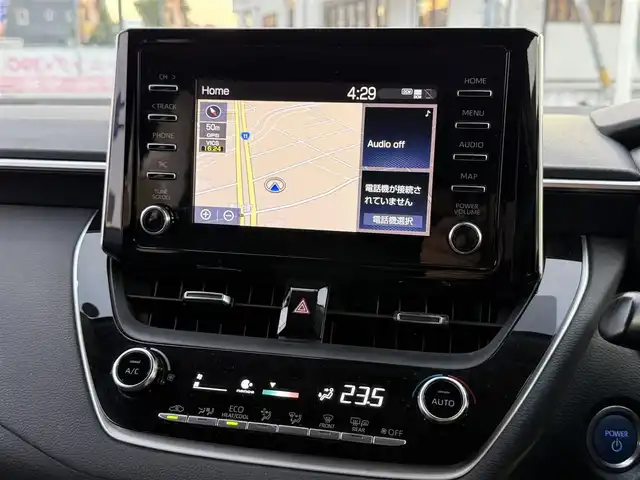 トヨタ カローラツーリング ハイブリッド G－X プラス 香川県 2021(令3)年 9.4万km ホワイトパールクリスタルシャイン ワンオーナー/ディスプレイオーディオナビ/フルセグ/バックカメラ/セーフティセンス/レーダークルーズ/オートハイビーム/レーンキープ/LEDヘッドライト/スマートキー/ビルトインETC