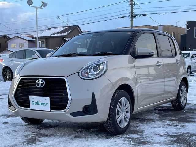 トヨタ パッソ モーダ 道央・札幌 2021(令3)年 3万km ブラックマイカメタリック/パウダリーベージュメタリック 2トーン ４WD/プッシュスタート/社外メモリナビ(AM/FM/BT/CD/DVD)/バックカメラ/ステアリングリモコン/ウインカーミラー/ビルトインETC/オートライト/オートマチックハイビーム/ベンチシート/運転席シートヒーター/コーナーセンサー/アイドリングストップ/衝突軽減ブレーキ/横滑り防止装置/盗難防止装置/純正フロアマット/防眩ミラー/スペアキー