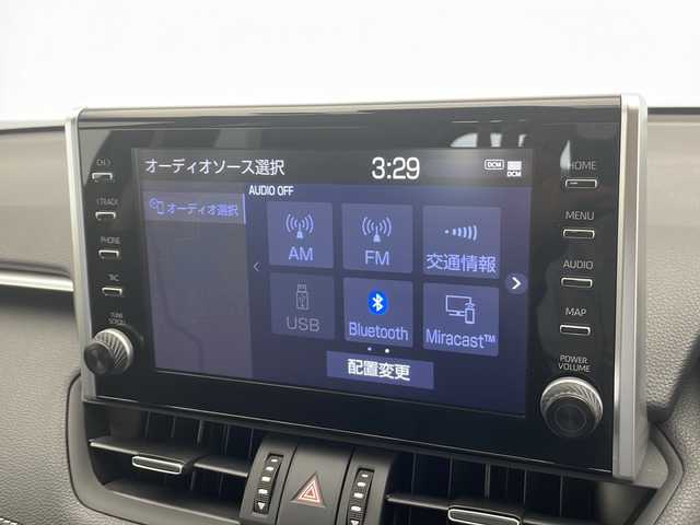 トヨタ ＲＡＶ４ G 愛知県 2021(令3)年 3.4万km アティチュードブラックマイカ 衝突軽減システム/純正９型ディスプレイオーディオ/全方位カメラ/レーダークルーズコントロール/シートヒーター/バックカメラ/電動リアゲート/パワーシート/コーナーセンサー/純正アルミホイール/ブラインドスポットモニター/LEDヘッドライト/ステアリングヒーター/レーンキープアシスト/オートマチックハイビーム/ドライブレコーダー/ETC/ステアリングスイッチ/スマートキー/プッシュスタート