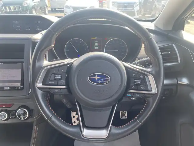 スバル ＸＶ ハイブリッド アドバンス 栃木県 2019(平31)年 5.5万km クールグレーカーキ アイサイト/レーダークルーズコントロール/レーンキープアシスト /パドルシフト/社外メモリナビ/地デジTV/DVD/Bluetooth/USB/ハーフレザーシート/前席パワーシート /LEDライト/オートライト /バックソナー/スマートキー/プッシュスタート /前後ドライブレコーダー/ETC