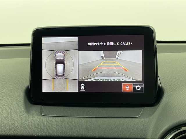 マツダ デミオ 13S 三重県 2018(平30)年 0.8万km ソウルレッドクリスタルM 純正ナビ/【CD/DVD/SD/Bluetooth】/地デジ対応テレビ/全方位カメラ/BSM/レーンキープアシスト/前後スマートシティブレーキ/リアトラフィックアラート/前席シートヒーター /LEDヘッドライト/オートライト機能/横滑り防止/電動格納サイドミラー/ドライブレコーダー(SD無し)/ワンオーナー