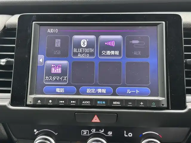 ホンダ フィット クロスター 山形県 2020(令2)年 2.1万km クリスタルブラックパール ４WD/寒冷地仕様/純正SDナビ/（CD/DVD/DTV/USB/Bluetooth）/バックカメラ/アダプティブクルーズコントロール/レーンキープアシスト/衝突被害軽減/スマートキー/純正16インチAW/横滑り防止装置/電動格納ミラー/純正フロアマット/ドアバイザー/ETC/社外ホイールスタッドレス車載/185/65/R15(6mm)