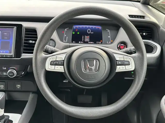 ホンダ フィット クロスター 山形県 2020(令2)年 2.1万km クリスタルブラックパール ４WD/寒冷地仕様/純正SDナビ/（CD/DVD/DTV/USB/Bluetooth）/バックカメラ/アダプティブクルーズコントロール/レーンキープアシスト/衝突被害軽減/スマートキー/純正16インチAW/横滑り防止装置/電動格納ミラー/純正フロアマット/ドアバイザー/ETC/社外ホイールスタッドレス車載/185/65/R15(6mm)