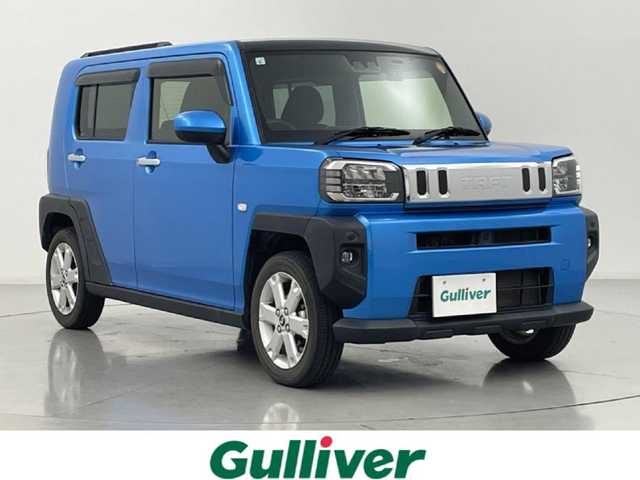 ダイハツ タフト G 熊本県 2021(令3)年 2.5万km スプラッシュブルーM ワンオーナー　/ガラスルーフ/純正ナビ（ＣＤ・ＤＶＤ・フルセグ・ＢＴ・ＳＤ・ｉｐｏｄ・ＵＳＢ）/社外前後ドライブレコーダー　/バックカメラ　/前席シートヒーター　/衝突軽減ブレーキ　/横滑り防止　/車線逸脱警報　/標識認識機能/ふらつき警報機能/先行車発進お知らせ機能/誤発進抑制機能/電動パーキングブレーキ/アイドリングストップ/ルーフレール/純正フロアマット/純正１５インチAW/オートライト/LEDヘッドライト/フォグライト/スマートキー/プッシュスタート/保証書/取扱説明書