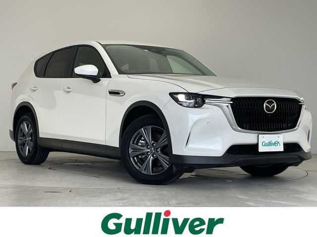 マツダ ＣＸ－６０ XD Sパッケージ 愛知県 2023(令5)年 1.3万km ロジウムホワイトプレミアムメタリック 純正10インチナビ/全方位カメラ/衝突軽減ブレーキ/レーダークルーズ/ヘッドアップディスプレイ/シートヒーター/ステアリングヒーター/純正18インチAW/コーナーセンサー/ETC/パワーシート/ステアリングスイッチ/スマートキー/プッシュスタート
