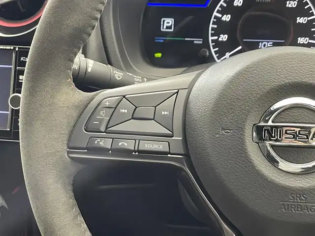 日産 ノート e－パワー ニスモ 滋賀県 2019(平31)年 6.1万km ブリリアントホワイトパール 純正7インチナビ/【Bluetooth/CD/DVD/フルセグTV/AUX/SD】/全方位カメラ/追従クルーズコントロール/レーンキープアシスト/衝突軽減ブレーキ/ETC/前方ドライブレコーダー/デジタルインナーミラー/純正フロアマット/ドアバイザー/プッシュスタート/スマートキー/ステアリングリモコン