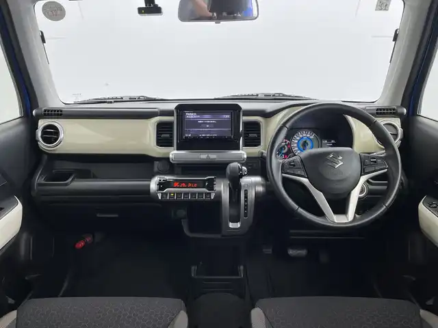 スズキ クロスビー HYBRID MZ 三重県 2017(平29)年 4.1万km スピーディーブルーメタリック/ブラック2トーンルーフ /社外7インチナビ//フルセグ//シートヒーター//クルーズコントロール//衝突軽減ブレーキ//車線逸脱システム//アイドリングストップ//ドライブレコーダー//ETC//ステアリングスイッチ//革巻きステアリング//コーナーセンサー//パドルシフト//LEDヘッドライト//オートハイビーム//スマートキー