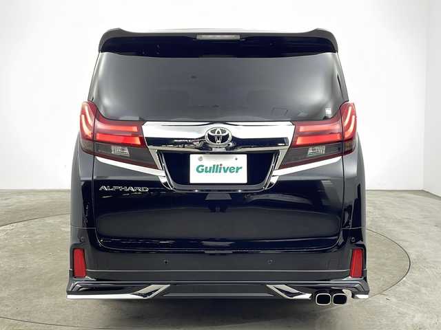 トヨタ アルファード S Cパッケージ 兵庫県 2017(平29)年 3.4万km ブラック ・アルパイン11インチナビ/Bluetooth/CD/DVD/SD/USB/テレビ/・バックカメラ/・アルパイン12.8インチリアフリップダウンモニター/・クルーズコントロール/・ドライブスタートコントロール/・純正ウッドコンビステアリング/・エグゼクティブシート/・クリアランスソナー/・イモビライザーシステム/・電子パーキングブレーキ/・オートホールド/・MTモード付AT/・ステアリングスイッチ/・ステアリングヒーター/・両側パワースライドドア/・パワーバックドア/・ハーフレザーシート/・全席パワーシート（運転席メモリー付き）/・オットマン/・社外フロアマット/・nanoe/・LEDヘッドライト/・純正規格外18インチアルミホイールタイヤ/・モデリスタエアロ/・モデリスタフロントグリル/・ビルトインETC/・プッシュスタートボタン/・スマートキー