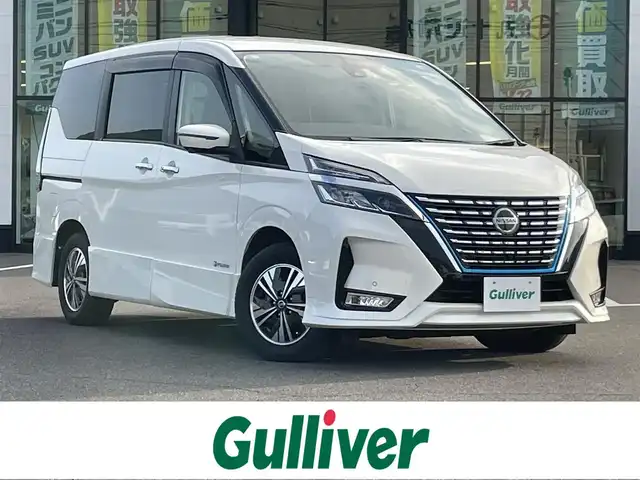 日産 セレナ e－パワー ハイウェイスター V 岡山県 2021(令3)年 6.6万km ブリリアントホワイトパール 登録時走行距離km/純正10インチナビ/フルセグTV(AM/FM/CD/DVD/Bluetooth)/両側パワースライドドア/アラウンドビューモニター/ビルトインETC/インテリジェントルームミラー/ブラインドスポットモニター/プロパイロット/・インテリジェントクルーズコントロール/・車線逸脱防止支援システム/クリアランスソナー/衝突軽減ブレーキ/横滑り防止装置/オートマチックハイビーム/アイドリングストップ/電子パーキングブレーキ/オートブレーキホールド/15インチ純正AW/純正フロアマット