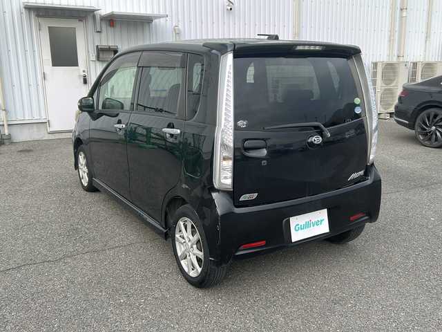 ダイハツ ムーヴ カスタム X LTD SA 福岡県 2013(平25)年 15.9万km ブラックマイカメタリック 純正SDナビ/（AM/FM/CD/ワンセグTV）/プッシュスタートボタン/スマートキー/スペアキー有/純正14インチアルミホイール/ベンチシート/キセノンヘッドライト/オートライト/ドアバイザー