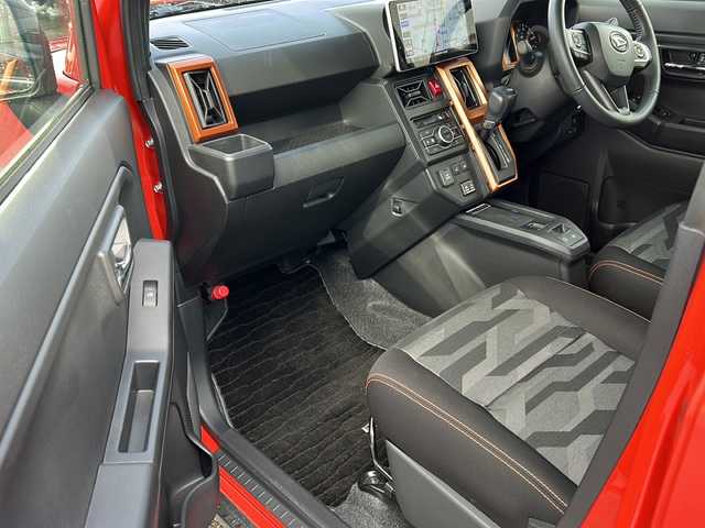 ダイハツ タフト G ターボ 秋田県 2020(令2)年 2万km コンパーノレッド 4WD/ワンオーナー/純正SDナビ/Bluetooth、CD/DVD、フルセグTV/全方位カメラ/レーダークルーズコントロール/ドライブレコーダー/ガラスルーフ/前席シートヒーター/社外15インチAW/純正15インチAWサマータイヤ積込/保証書、取説