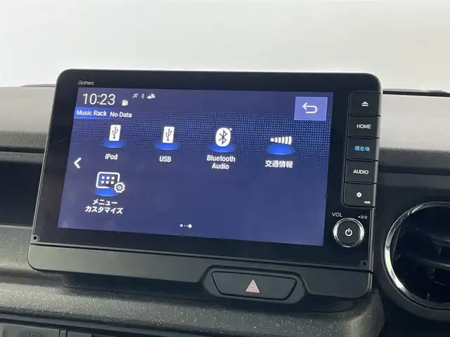 ホンダ Ｎ ＢＯＸ カスタム ターボ 埼玉県 2024(令6)年 0.6万km トワイライトミストブラックパール ホンダセンシング/衝突軽減ブレーキ/レーンキープ/アダプティブクルーズコントロール/オートハイビーム/誤発進抑制機能/純正9インチSDナビ/DTV DVD CD BT USB SD iPod/マルチビューカメラ/パドルシフト/両側パワースライドドア/ハーフレザー/前席シートヒーター/オートリトラミラー/チップアップシート/LEDオートライト/スペアキー