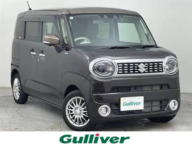 スズキ ワゴンＲ スマイル HYBRID X 道央・札幌 2024(令6)年 1.2万km アーバンブラウンパールM / ウッディブラウン ・４WD/・寒冷地仕様/・純正メモリナビ/　CD／DVD／Bluetooth／フルセグ/・全方位モニター/・ビルトインETC/・社外ドライブレコーダー/・衝突軽減ブレーキ/・レーンキープアシスト/・横滑り防止装置/・アイドリングストップ/・コーナーセンサー/・両側パワースライドドア/・前席シートヒーター/・ステアリングスイッチ/・USB入力端子/・LEDヘッドライト/・フォグライト/・スマートキー/・プッシュスタート