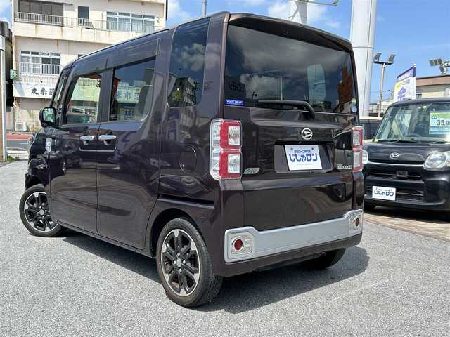 ダイハツ ウェイク G SA 沖縄県 2014(平26)年 8.3万km プラムブラウンクリスタルマイカ (株)IDOMが運営する【じしゃロンOO店】の自社ローン専用車両になりますこちらは現金またはオートローンご利用時の価格です。自社ローンご希望の方は別途その旨お申付け下さい/・プッシュスタート /・バックカメラ /・ドライブレコーダー /・パワースライドドア　/・純正アルミホイール　/・純正フロアマット　/・LEDヘッドライト　/・横滑り防止装置　/・衝突被害軽減システム　/・盗難防止装置
