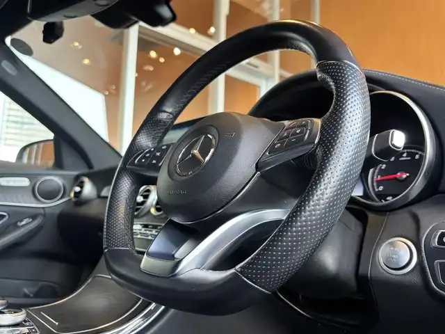 メルセデス・ベンツ Ｃ２００ アバンギャルド AMGライン 宮城県 2014(平26)年 5.9万km ポーラホワイト レーダーセーフティパッケージ/COMANDシステムHDDナビ/フルセグTV/バックカメラ/ARTICOレザーシート/メモリ機能付きパワーシート /シートヒーター /LEDヘッドライト/オートライト /18インチAW/ETC車載器/ステアリングスイッチ/パドルシフト/キーレスゴー/前後ドライブレコーダー
