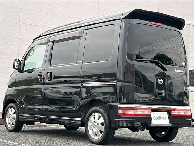 ダイハツ アトレー ワゴン カスタム ターボ RS 千葉県 2006(平18)年 12.9万km ブラックマイカ オーディオ　ターボ　両側スライドドア　純正サイド　リアスポイラー　純正アルミホイール　社外フロアマット　キセノンヘッドライト　ＡＢＳ　エアバッグＷ　リモコンキー　ドアバイザー　取扱説明書　保証書