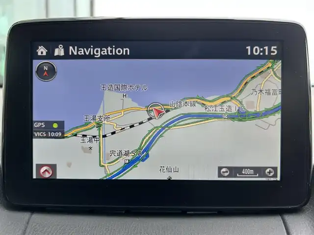 マツダ デミオ 13S ツーリング 島根県 2016(平28)年 1.9万km マシーングレープレミアムM スマートシティブレーキサポート/純正ナビ/Bluetooth/USB/ステアリングスイッチ/スマートキー/プッシュスタート /アイドリングストップ/ETC/純正アルミホイール/LEDオートライト/純正フロアマット