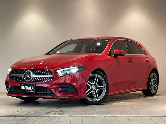 メルセデス・ベンツ Ａ１８０ スタイル AMGライン 愛知県 2019(令1)年 5.3万km ジュピターレッド レーダーセーフティーＰＫＧ　/ＭＢＵＸ　/Ｂｌｕｅｔｏｏｔｈ　/フルセグＴＶ　/バックカメラ　/ＡＣＣ　/ＬＫＡ　/ＬＤＷ　/ＢＳＭ　/ハーフレザー　/シートヒーター　/ワイヤレスチャージ　/ドライブレコーダー　/ＥＴＣ２．０