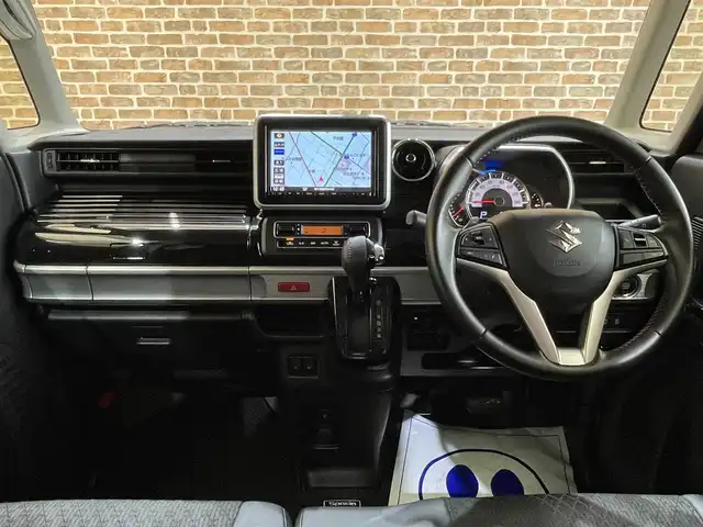 スズキ スペーシア カスタム HYBRID XS ターボ 岩手県 2018(平30)年 5.8万km ブレイブカーキパール/ブラック2トーン ワンオーナー/４WD/ターボ/全方位モニター/両側パワースライドドア/カラーヘッドアップディスプレイ/パドルシフト/スズキセーフティサポート/デュアルセンサーブレーキサポート/車線逸脱抑制機能/ハイビームアシスト/クルーズコントロール/リヤパーキングセンサー/横滑り防止装置/アイドリングストップ/サーキュレーター/ロールサンシェード/シートヒーター/純正ナビ/（CD/DVD/フルセグ/SD/USB/Bluetooth）/ステアリングスイッチ/LEDヘッドライト/純正15インチアルミホイール