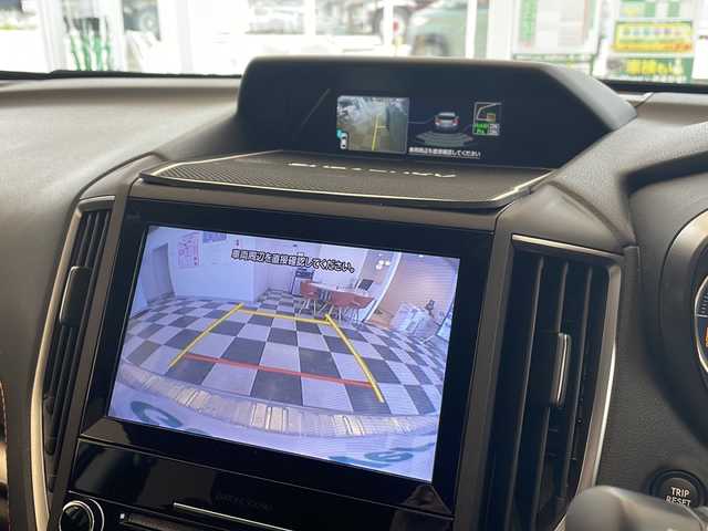スバル ＸＶ ハイブリッド アドバンス 岐阜県 2018(平30)年 2.9万km クールグレーカーキ 純正ナビゲーション/Bluetooth/フルセグ/CD/DVD/バックモニター/サイドビューモニター/アイサイト/ドライブレコーダー/ETC/LEDヘッドライト/コーナーセンサー/ハーフレザーシート/前席パワーシート/ブラインドスポットモニター/ステアリング連動ヘッドランプ/プッシュスタート/スマートキー/RAB（Reverse Automatic Braking）