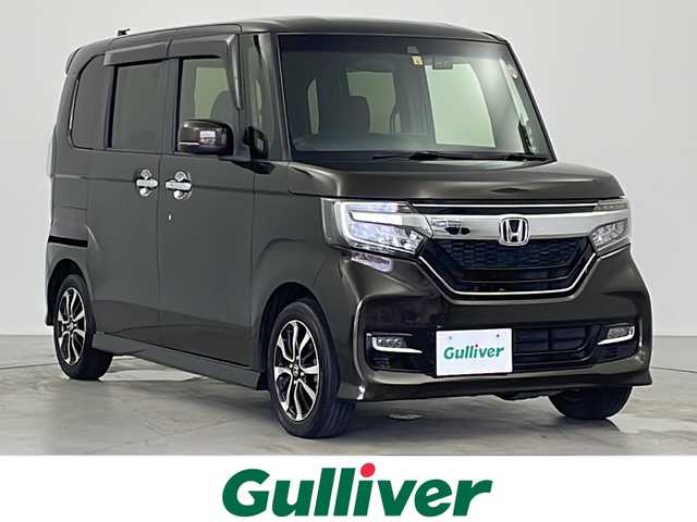 ホンダ Ｎ ＢＯＸ カスタム G EX ホンダセンシング 岐阜県 2018(平30)年 4万km プレミアムグラマラスブロンズP ホンダセンシング/衝突軽減ブレーキ/レーンキープアシスト/レーダークルーズコントロール/先行車発進お知らせ/標識認知機能/純正メモリナビ/Bluetooth/フルセグTV/CD/DVD/バックカメラ/ビルトインETC/前後ドラレコ/左側パワースライドドア/プッシュスタート/スマートキー/スペアキー/オートLEDヘッドライト/フォグランプ/純正フロアマット/ドアバイザー