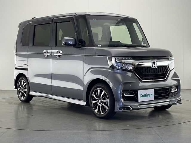 ホンダ Ｎ ＢＯＸ カスタム G L ホンダセンシング 宮崎県 2017(平29)年 2.1万km シャイニンググレーM ワンオーナー/純正ナビ(VXM-175VFi)/CD/DVD/AM/FM/SD/BT/ホンダセンシング/●衝突軽減ブレーキ〈CMBS〉/●誤発進抑制機能/●後方誤発進抑制機能/●歩行者事故低減ステアリング/●路外逸脱抑制機能/●ACC〈アダプティブ・クルーズ・コントロール〉/●LKAS〈車線維持支援システム〉/●オートハイビーム/●先行車発進お知らせ機能/●標識認識機能/片側パワースライドドア/電動格納ミラー/ドライブレコーダー/フロアマット/ドアバイザー/ETC