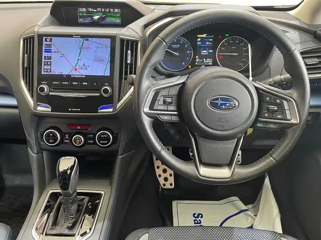 スバル ＸＶ ハイブリッド アドバンス 岩手県 2019(令1)年 5.1万km ダークブルーパール ワンオーナー/４WD/アイサイトVer3/衝突被害軽減システム/横滑り防止装置/アイドリングストップ/MTモード付きAT/クルーズコントロール/パワーシート/バックカメラ/フルセグTV/レーンアシスト/ハーフレザーシート/ドライブレコーダー/純正ナビ/純正フロアマット/純正アルミホイール18インチ/純正LEDヘッドライト/オートライト/オートエアコン