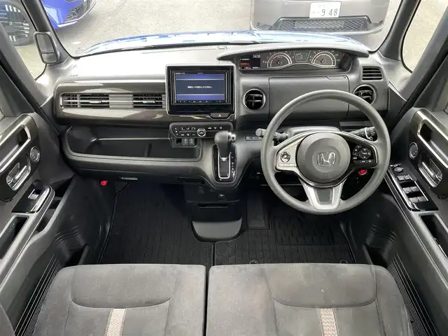 ホンダ Ｎ ＢＯＸ カスタム G L ホンダセンシング 東京都 2017(平29)年 5.1万km ブリリアントスポーティブルーメタリック2トーン ナビ　/電動ドア　/アダプティブクルコン　/純正ドライブレコーダー　/ビルトインＥＴＣ　/フルセグＴＶ　/バックカメラ　/Ｂｌｕｅｔｏｏｔｈ　/オートライト　/衝突被害軽減　/スマートキー　/ＬＥＤヘッド