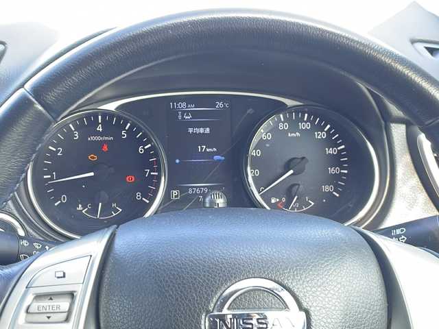 日産 エクストレイル 20X エマージェンシーブレーキ 熊本県 2016(平28)年 8.8万km ダイヤモンドブラック (株)IDOMが運営する【じしゃロン熊本店】の自社ローン専用車両になります。こちらは現金またはオートローンご利用時の価格です。自社ローンご希望の方は別途その旨お申付け下さい　/4WD/純正ナビ（MM115D-W）/フルセグテレビ/CD/Bluetooth接続/ETC/シートヒーター/ハロゲンヘッドライト/オートライト/スマートキー/純正17インチアルミホイール