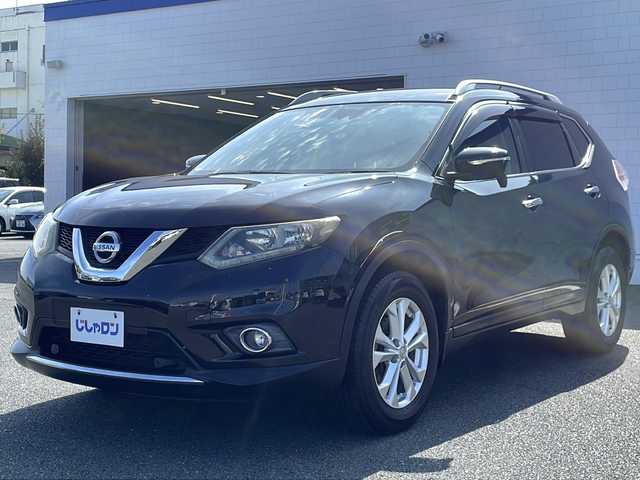 日産 エクストレイル 20X エマージェンシーブレーキ 熊本県 2016(平28)年 8.8万km ダイヤモンドブラック (株)IDOMが運営する【じしゃロン熊本店】の自社ローン専用車両になります。こちらは現金またはオートローンご利用時の価格です。自社ローンご希望の方は別途その旨お申付け下さい　/4WD/純正ナビ（MM115D-W）/フルセグテレビ/CD/Bluetooth接続/ETC/シートヒーター/ハロゲンヘッドライト/オートライト/スマートキー/純正17インチアルミホイール