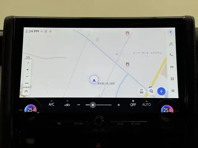 トヨタ アルファード Z 三重県 2024(令6)年 2.3万km プラチナホワイトパールマイカ ガソリン/FF/MTモード付フロアCVT/純正 14インチ ディスプレイオーディオPlus ＋ ナビ/（FM/AM/TV/Bluetooth/USB/iPod/Miracast/CarPlay/AndroidAuto）/パノラミックビューモニター（床下透過表示機能付）/両側パワースライドドア/ETC2.0/Toyota Safety Sense/●PCS、LTA、レーダークルコン、アダプティブハイビーム、RSA、プロアクティブドライビングアシスト、緊急操舵支援＋前後クロストラフィックアラート*/●パーキングサポートブレーキ/・BSM/LCA/安心降車アシスト/・アドバンスト・ドライブ/アドバンスト・パーク/など/装備/・左右独立ムーンルーフ*/・合皮シート（ブラック）/・シートヒーター＆ベンチレーション（D/N/2nd）/・ステアリングヒーター/・パワーシート（Dメモリー付8way/N4way/2ndリクライニング＆オットマン）/・パワーバックドア/・カラーヘッドアップディスプレイ/・100Vコンセント（100W）/・タッチトレーサーオペレーション/・3眼LEDヘッドランプ/・オートワイパー/・おくだけ充電/・19inAW/・取/・スマートキーx1/など/*…メーカーOP
