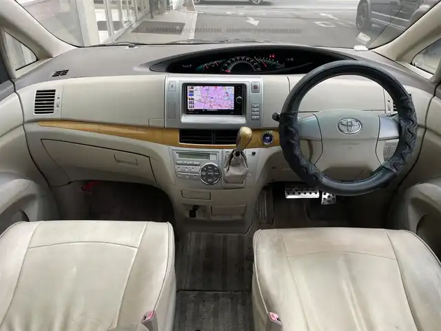 トヨタ エスティマ アエラス Gエディション 埼玉県 2007(平19)年 10.7万km シルバーM /社外メモリナビ//フルセグTV//バックカメラ//フリップダウンモニター//両側パワースライドドア//ビルトインETC//スマートキー//キセノン//2ndシートオットマン//Wエアバッグ//ABS//オートライト//Fフォグランプ//スモークフィルム//ドアバイザー//社外18インチAW//新車時保証書//取扱説明書//ナビ取説
