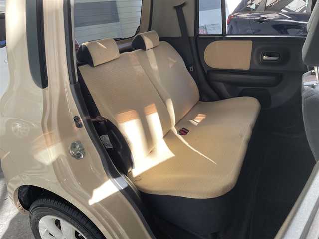 スズキ ラパン X 東京都 2009(平21)年 8.6万km ベージュⅡ 純正CDデッキ/純正１４インチアルミ/エンジンプッシュボタン/スマートキー/バイザー・マット/ABS/Wエアバック/取説