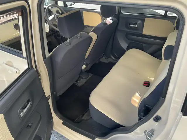 スズキ ラパン X 東京都 2009(平21)年 8.6万km ベージュⅡ 純正CDデッキ/純正１４インチアルミ/エンジンプッシュボタン/スマートキー/バイザー・マット/ABS/Wエアバック/取説