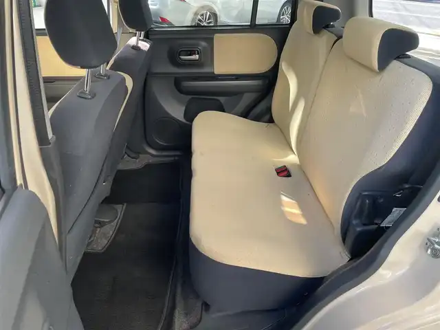 スズキ ラパン X 東京都 2009(平21)年 8.6万km ベージュⅡ 純正CDデッキ/純正１４インチアルミ/エンジンプッシュボタン/スマートキー/バイザー・マット/ABS/Wエアバック/取説