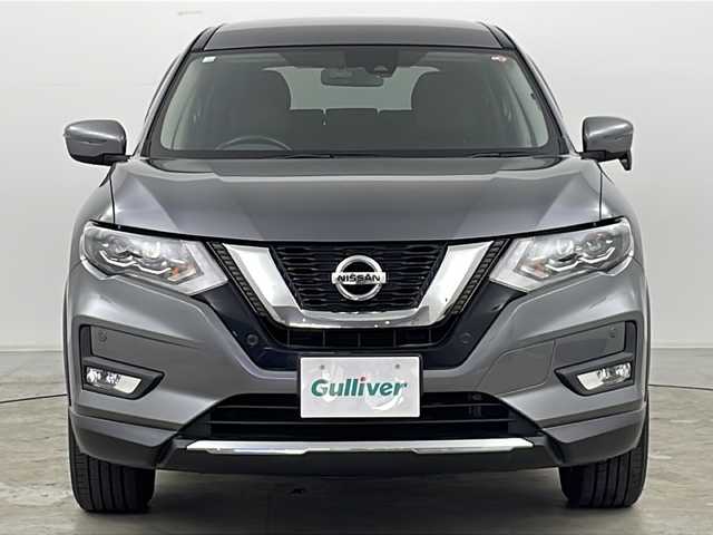 日産 エクストレイル 20X 道央・札幌 2018(平30)年 5.3万km ダークメタルグレー ・純正９インチフルセグナビ　/・バックカメラ　/・Ｂｌｕｅｔｏｏｔｈ　/・Ｂｌｕ－ｒａｙ　/・ＤＶＤ　ＣＤ　/・純正ドラレコ　/・電動リヤゲート　/・エマージェンシーブレーキ　/・オートライト　/・スマートキー　/・コーナーセンサー/・プッシュスタート/・オートエアコン/・フォグランプ/・純正アルミホイール