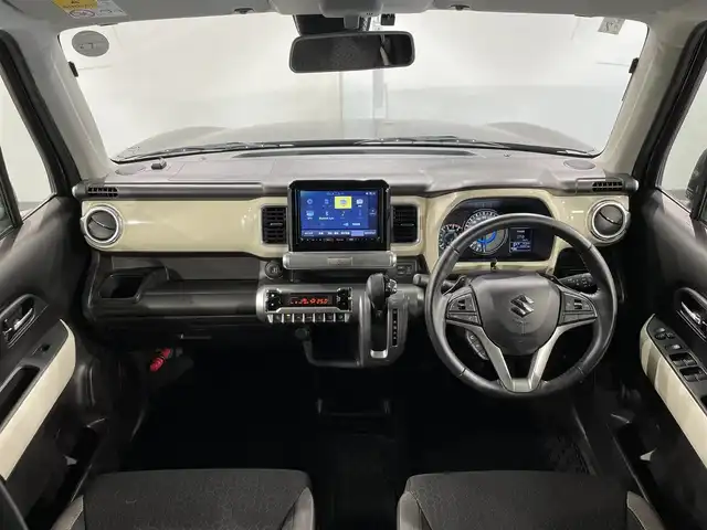 スズキ クロスビー HYBRID MZ 愛知県 2018(平30)年 4.3万km ミネラルグレーM 禁煙車/社外8インチナビ/　フルセグTV/CD/DVD/Bluetooth/全方位カメラ/純正アルミホイール付きサマータイヤ積み込み/フォグライト/純正ヘッドライト/衝突軽減ブレーキシステム/コーナーセンサー/前席シートヒーター/ETC2.0/シートバックテーブル/パドルシフト/プッシュスタート/スマートキー/スペアキー/クルーズコントロール/オートライト