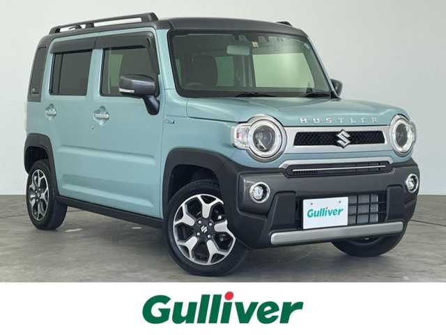 スズキ ハスラー Jスタイル Ⅱ 大分県 2022(令4)年 1.8万km オフブルーメタリック/ガンメタリック2トーンルーフ スズキセーフティーサポート/KENWOODナビ【MDV-D3088TW】/   ワンセグTV/Bluetooth/FM/AM/コーナーセンサー/ステアリングスイッチ/純正フロアマット/純正アルミホイル15インチ/オートライト/フォグランプ/USB入力端子/LEDヘッドライト/前席シートヒーター/ドライブレコーダー/ルーフレール/バックカメラ/プッシュスタート/スペアキー
