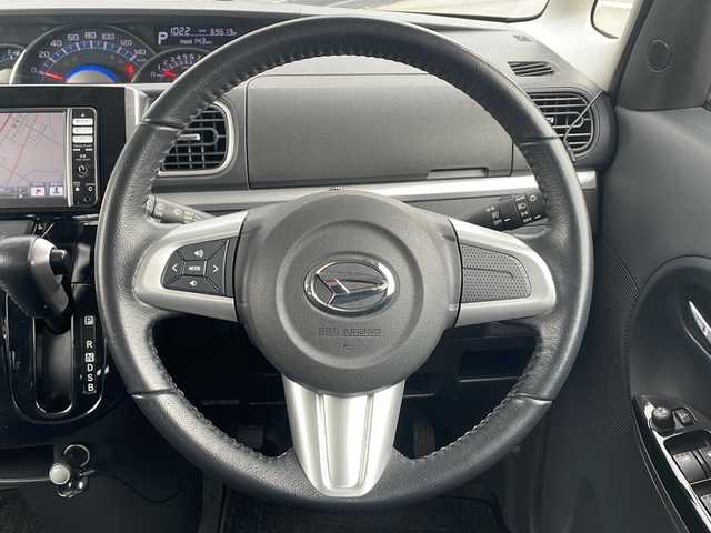 ダイハツ タント カスタム RS SA 道東・釧路十勝 2014(平26)年 7万km ファイアークォーツレッドM ・ターボ/・4WD/・純正SDメモリナビ/(AM・FM・CD・DVD・フルセグ・BT・AUX)/・バックカメラ/・両側パワースライドドア/・横滑り防止機能/・衝突軽減ブレーキ/・純正フロアマット/・電動格納ミラー/・ドアバイザー/・オートライト/・HIDライト/・リアサンシェード