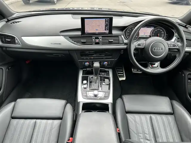 アウディ Ａ６ 2．0 TFSI クワトロ 道東・釧路十勝 2018(平30)年 4.4万km ミトスブラックメタリック Sラインパッケージ/アシスタンスパッケージ/　・アダプティブクルーズコントロール/　・アクティブレーンアシスト/サンルーフ/バーチャルコックピット/黒革/シートヒーター/メモリ付きパワーシート(D席)/BOSEサウンドシステム/360°カメラ/純正ナビ/TV/CD/BT/DVD/純正フロアマット/キセノンヘッドライト/オートライト/リアフォグライト/ETC