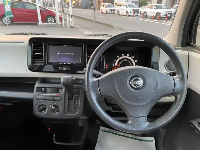 日産 モコ S 石川県 2015(平27)年 4.5万km 茶 社外メモリーナビ/インテリキー/プッシュスタート/電動ミラー/ベンチシート/エアコン/ETC/スタッドレス&ホイール付き