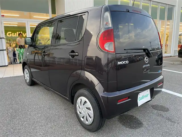 日産 モコ S 石川県 2015(平27)年 4.5万km 茶 社外メモリーナビ/インテリキー/プッシュスタート/電動ミラー/ベンチシート/エアコン/ETC/スタッドレス&ホイール付き