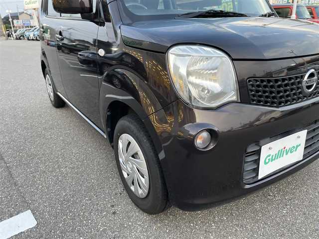 日産 モコ S 石川県 2015(平27)年 4.5万km 茶 社外メモリーナビ/インテリキー/プッシュスタート/電動ミラー/ベンチシート/エアコン/ETC/スタッドレス&ホイール付き