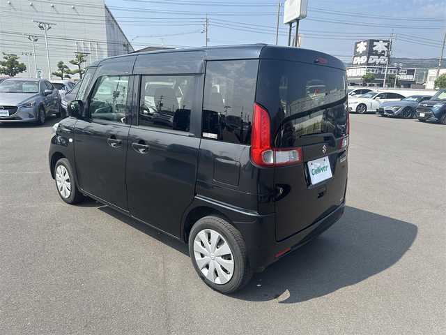 スズキ スペーシア X 岡山県 2015(平27)年 8.3万km ブルーイッシュブラックパール3 登録時走行距離83003km/ワンオーナー/社外7V型ナビ/ワンセグTV/（FM.AM.DVD.TV.BT.SD）/右側後席ワンアクションパワースライドドア搭載/両側パワースライドドア/ビルドインETC/アイドリングストップ/D席シートヒーター/後席フルフラットシート/純正フロアマット/純正キセノンライト