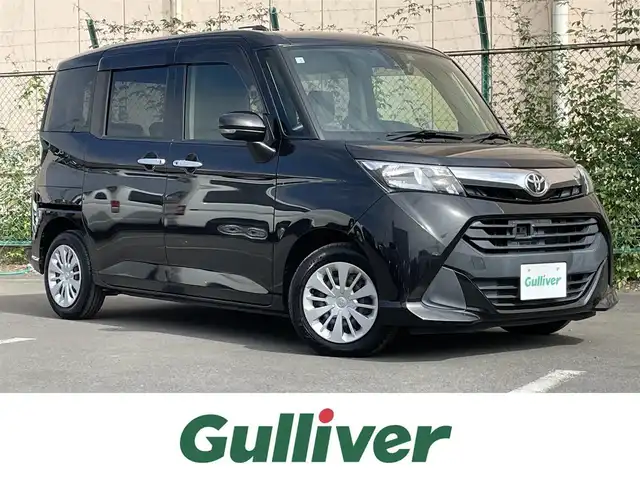 トヨタ タンク G－T 東京都 2017(平29)年 4.9万km ブラックマイカメタリック 社外７インチメモリーナビ　/バックカメラ　/クルーズコントロール　/両側パワースライドドア　/オートライト　/ドライブレコーダー　/トヨタセーフティーセンス　/ＥＴＣ　/Ｂｌｕｅｔｏｏｔｈ　/ＴＶ