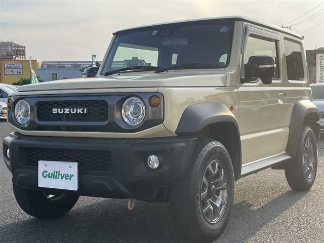 スズキ ジムニー シエラ JC 広島県 2022(令4)年 2.9万km シフォンアイボリーメタリックブラック2トーンルーフ 禁煙車/パートタイム４WD/トランスファーレバー/純正SDナビ(CN-RZ870)/　【CD/DVD/BT/フルセグTV】/バックカメラ/ステアリングスイッチ/クルーズコントロール(追従走行なし)/衝突被害軽減システム/車線逸脱警報/横滑防止装置/盗難防止装置/シートヒーター（D・N席）/ETC/オートライト/純正LEDライト/フォグランプ/ヘッドライトウォッシャー/プッシュスタート/スマートキー/アイドリングストップ/純正アルミホイール 15インチ/純正フロアマット/新車時整備手帳（保証書）/取扱説明書